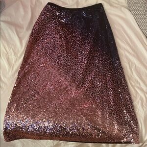 NWT M&S collection Sequin Ombre Skirt